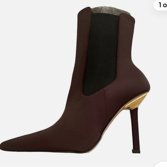 Good American Neoprene chocolate size 9 NWT - Picture 4 of 4